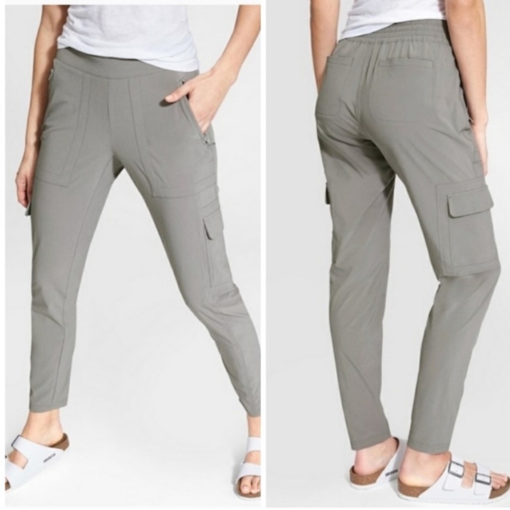 Athleta Chelsea Cargo Pant - Grey - Sz 4